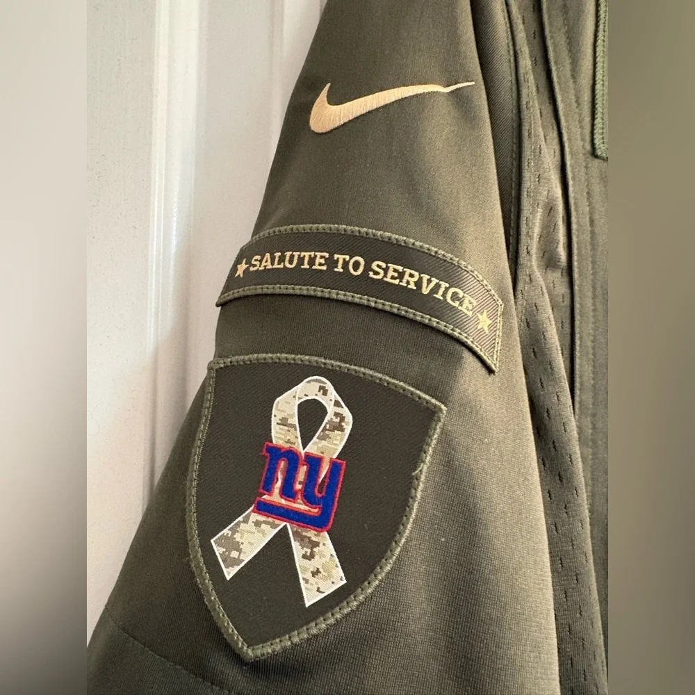 🏈NIKE NY Giants Beckham Jr Salute to Service Camo Jersey